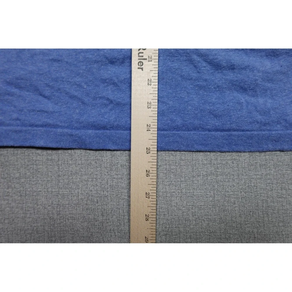Banana Republic Sweater Mens Medium Blue Silk Linen Lightweight Crewneck Soft